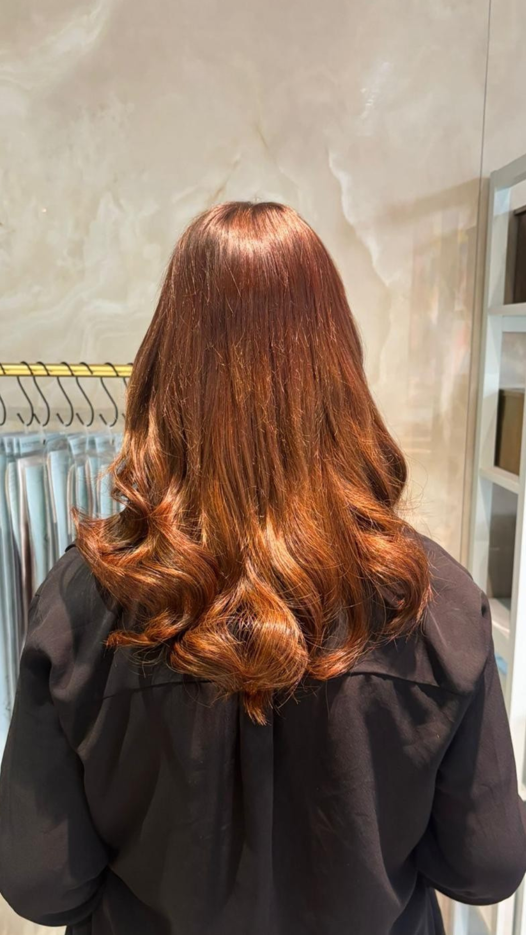 Hair extensions voor en na – klantresultaat 21