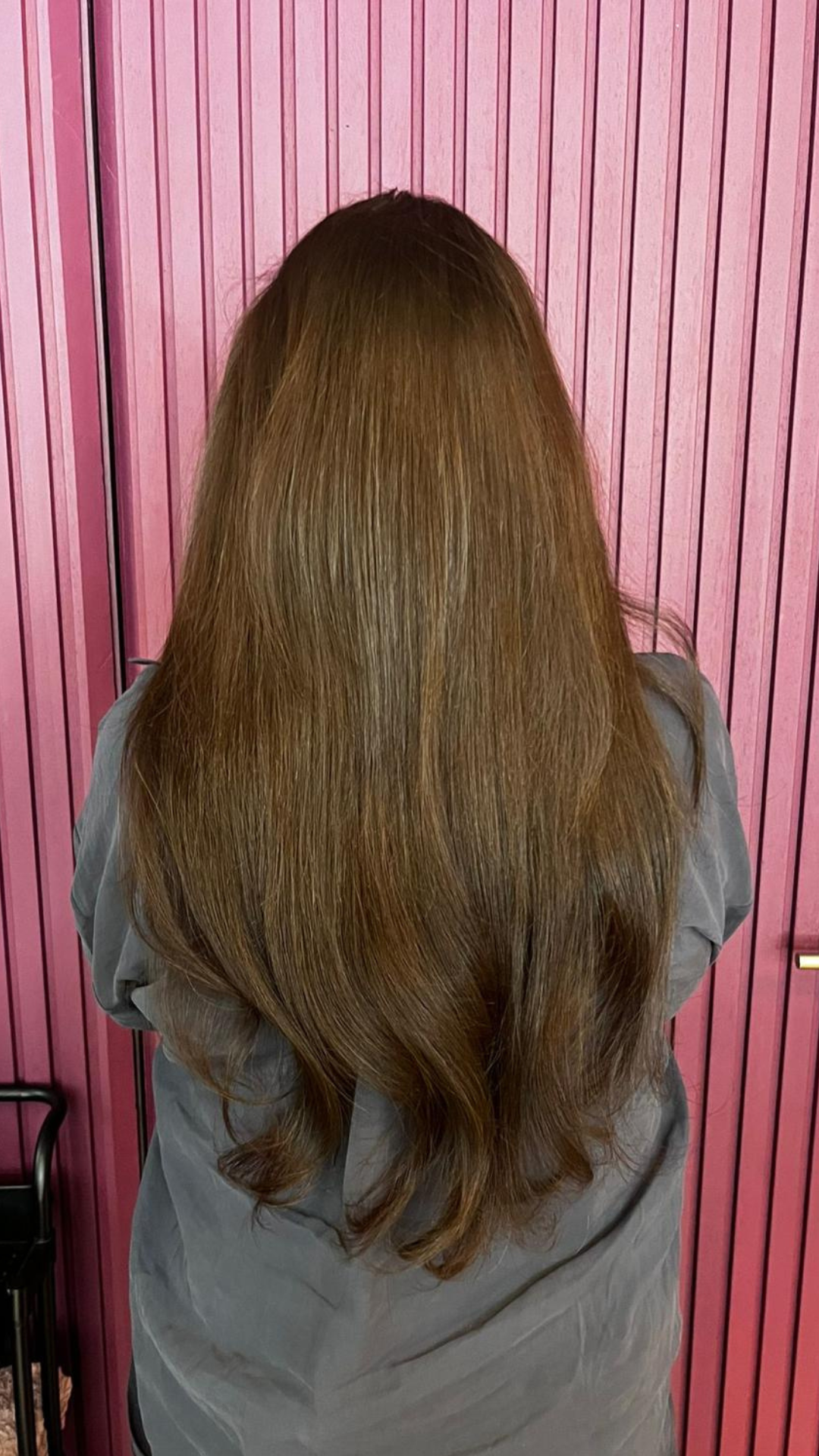 Hair extensions voor en na – klantresultaat 15