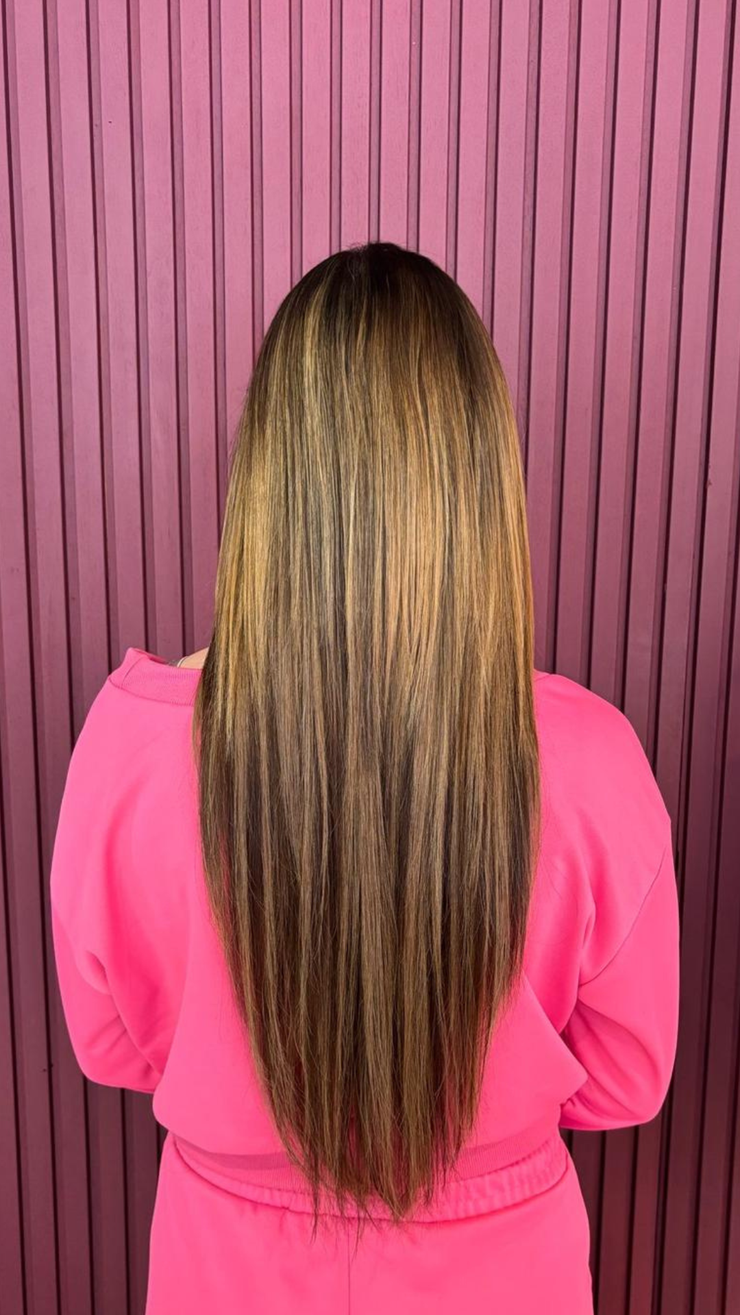 Hair extensions voor en na – klantresultaat 27