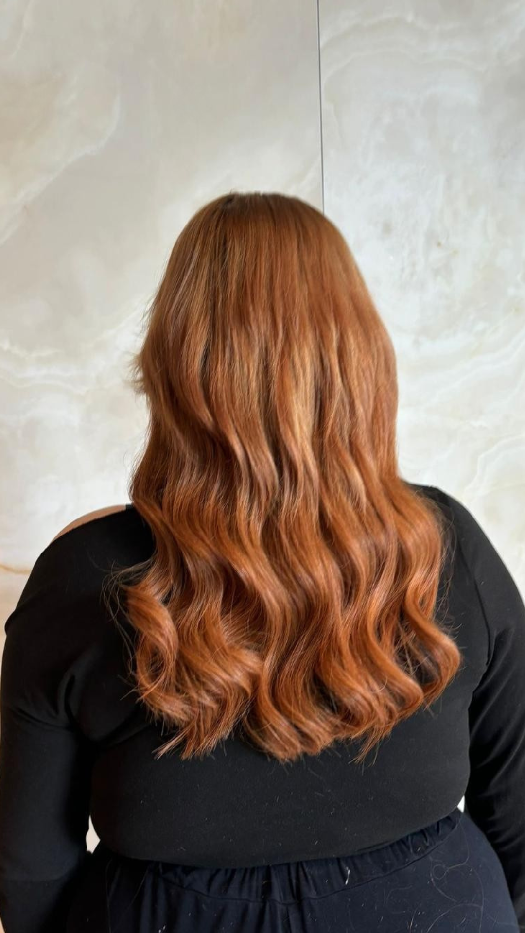 Hair extensions voor en na – klantresultaat 23