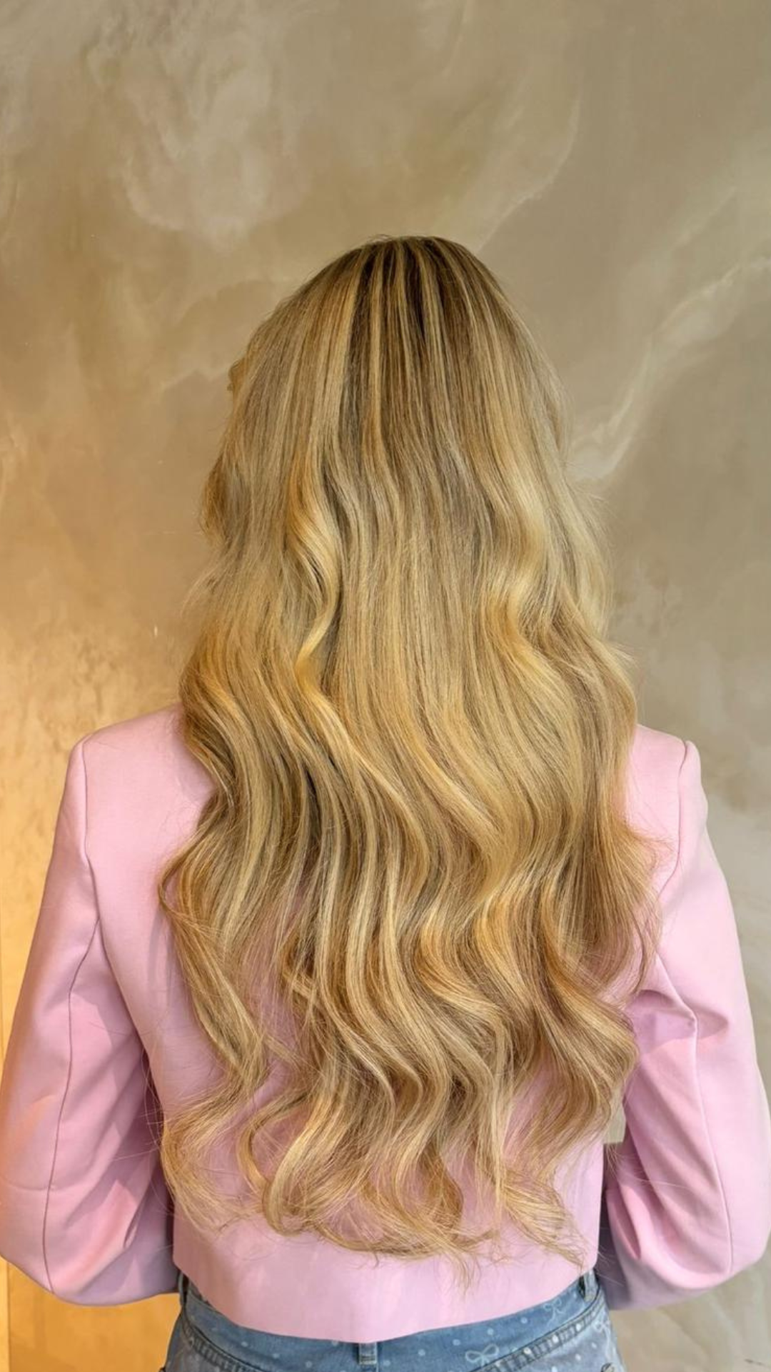 Hair extensions voor en na – klantresultaat 22